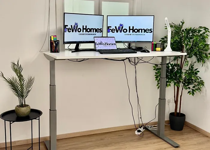 Luxury Maisonette-loft 200 M To Sea With High Quality Working Desk アパート